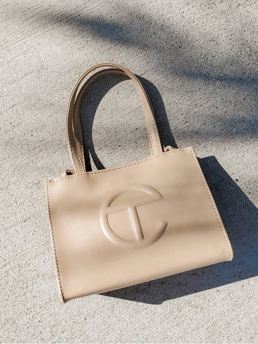 Telfar Mini Tan Purse